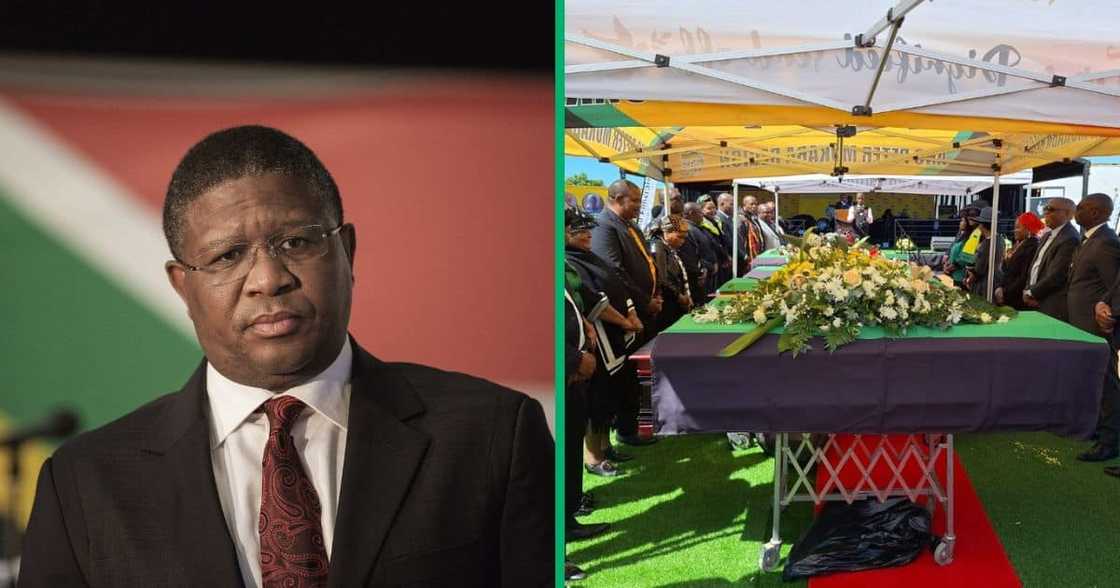 ANC members honoured by Fikile Mbalula ANC members honoured by Fikile Mbalula