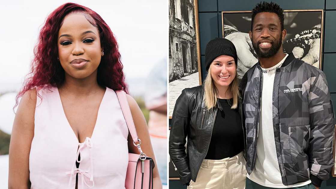 Zuki Lamani addressed the Siya Kolisi side chick allegations Zuki Lamani addressed the Siya Kolisi side chick allegations