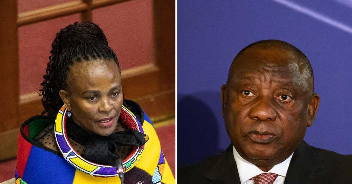 Public Protector Busisiwe Mkhwebane speaks on suspension