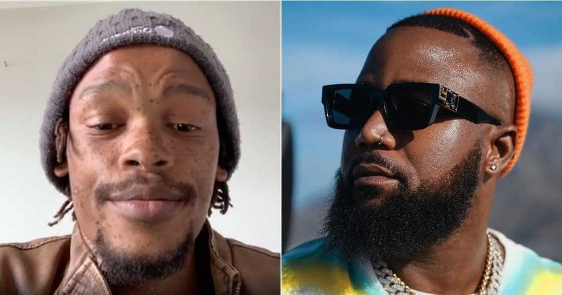 Cassper Nyovest, Nota Baloyi, boxing, hospital Cassper Nyovest, Nota Baloyi, boxing, hospital