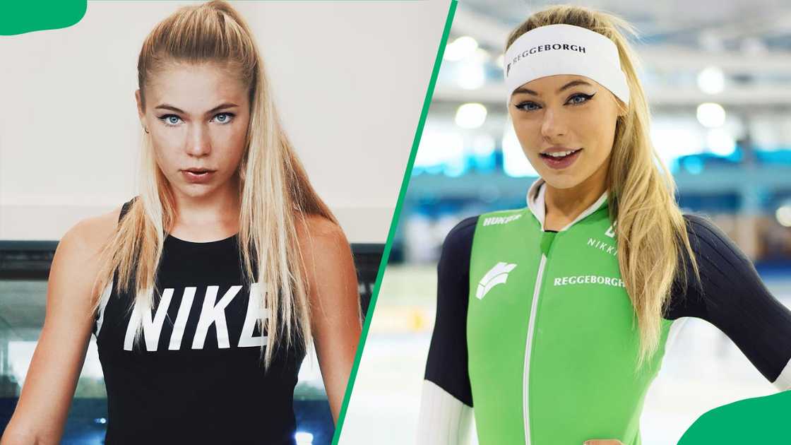 Jutta Leerdam wearing her skating and training outfits Jutta Leerdam wearing her skating and training outfits