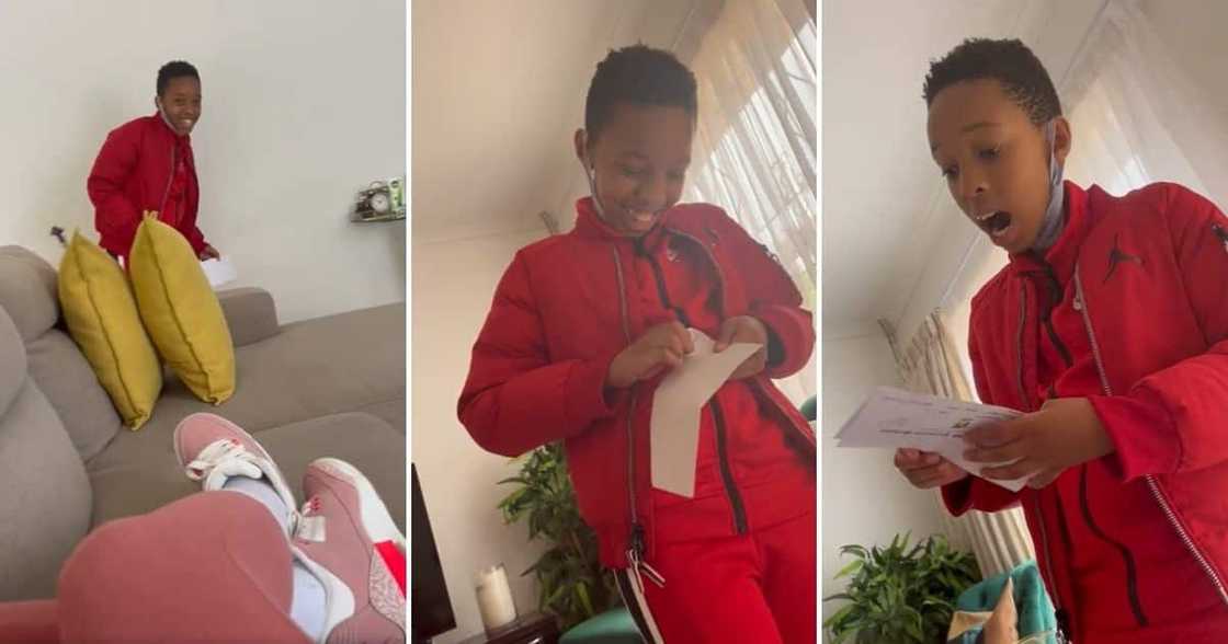 Proud Mom, Son, Academic Goals, Report, School, Mzansi Proud Mom, Son, Academic Goals, Report, School, Mzansi