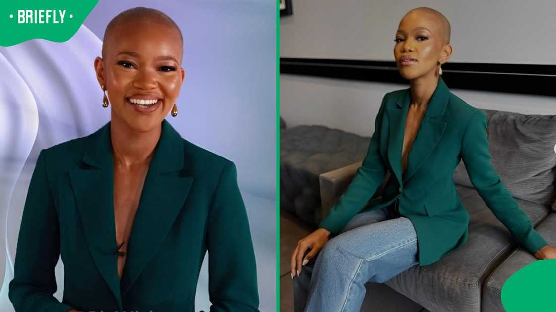 Qhawekazi Mazaleni during the Miss South Africa 2025 competition.