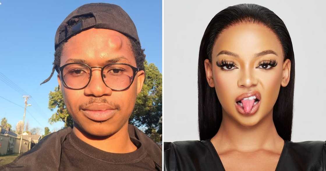 Musa Khawula said Mihlali beat him up Musa Khawula said Mihlali beat him up