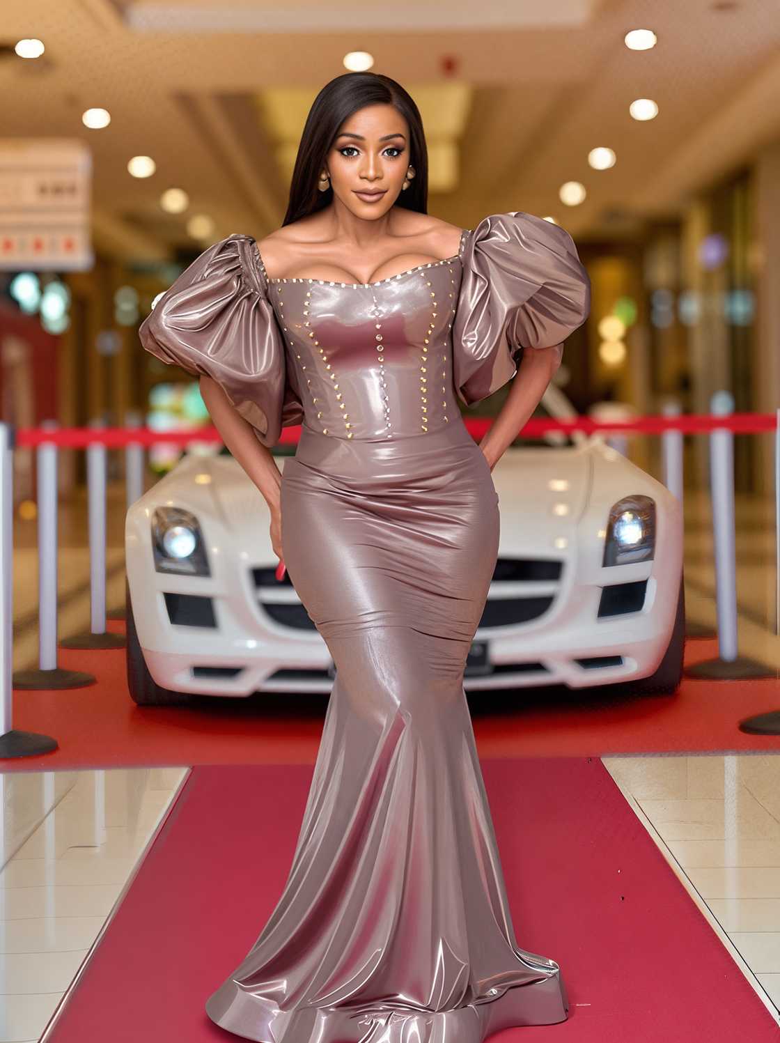 Netizens reacted to Thembi Seete's ageless beauty