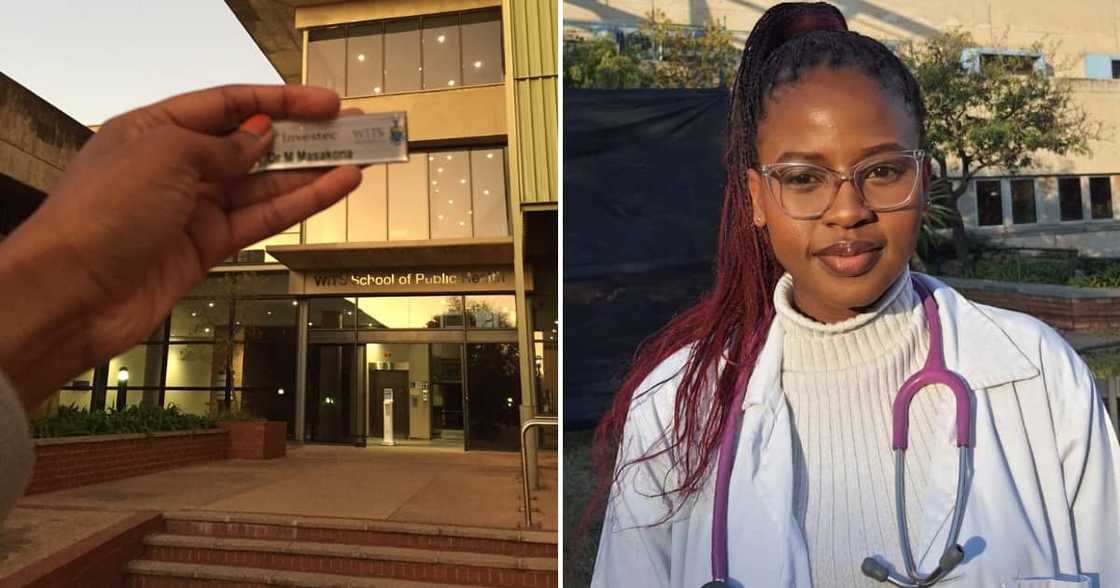 A young lady fought hard to become a doctor A young lady fought hard to become a doctor