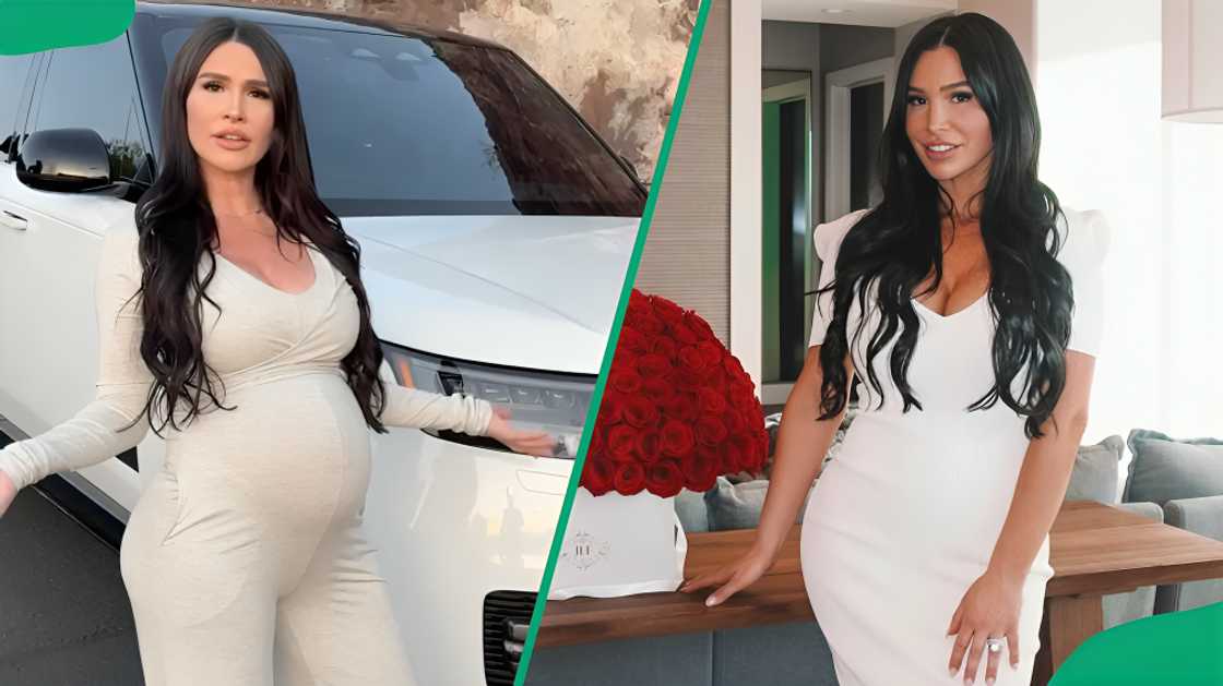 Krystiana Tiana wearing white dresses Krystiana Tiana wearing white dresses