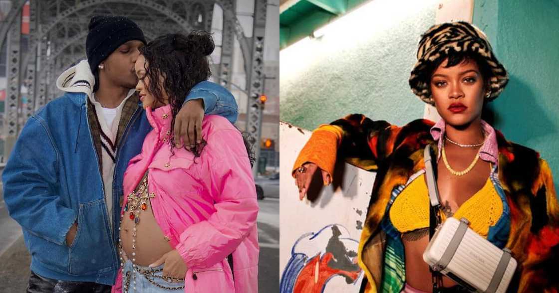 RiRi, Rihanna, US rapper A$AP Rocky, birthday, reactions RiRi, Rihanna, US rapper A$AP Rocky, birthday, reactions