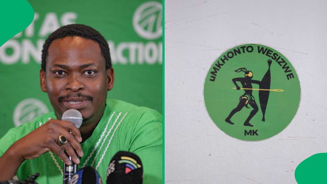 Former ActionSA member Bongani Baloyi joined the MK Party