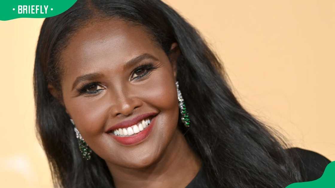 Model Ubah Hassan during the Warner Bros. Television Group's Fall TV Season Celebration at Nya Studios in 2024 Model Ubah Hassan during the Warner Bros. Television Group's Fall TV Season Celebration at Nya Studios in 2024