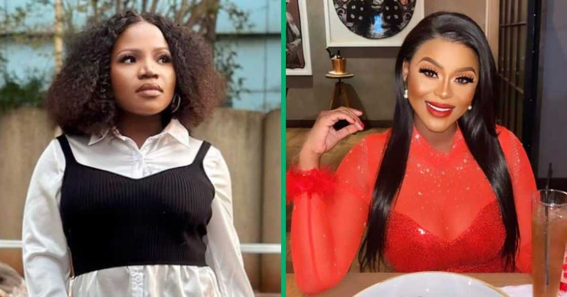 Makhadzi and Inno Morolong have buried the hatchet after beefing. Makhadzi and Inno Morolong have buried the hatchet after beefing.