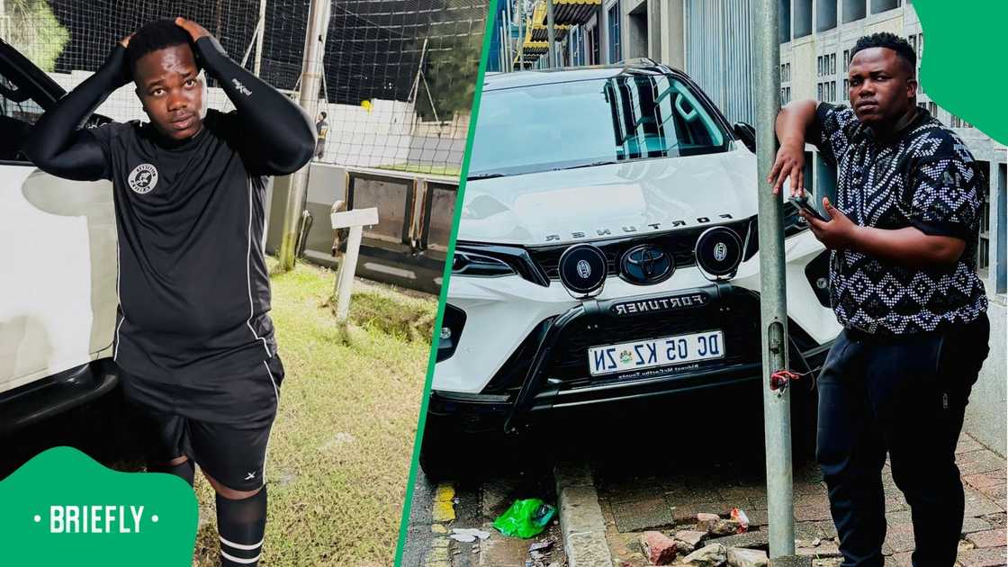 Umafikizolo was involved in a car accident.