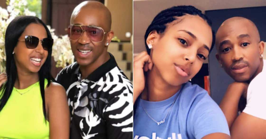 Mafikizolo's Theo Kgosinkwe and his wife Vourné have a baby girl Mafikizolo's Theo Kgosinkwe and his wife Vourné have a baby girl