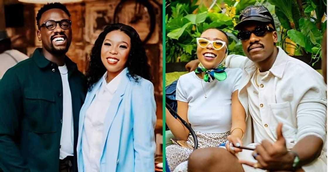 'The Wife' star Bonko Khoza and Lesego Khoza celebrated their third wedding anniversary. 'The Wife' star Bonko Khoza and Lesego Khoza celebrated their third wedding anniversary.
