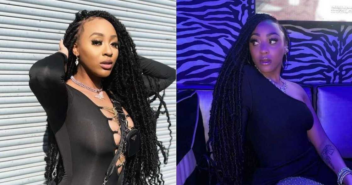 Eish, Nadia Nakai, fumes, after hairstylist, ruins her colourful, R12k wig Eish, Nadia Nakai, fumes, after hairstylist, ruins her colourful, R12k wig