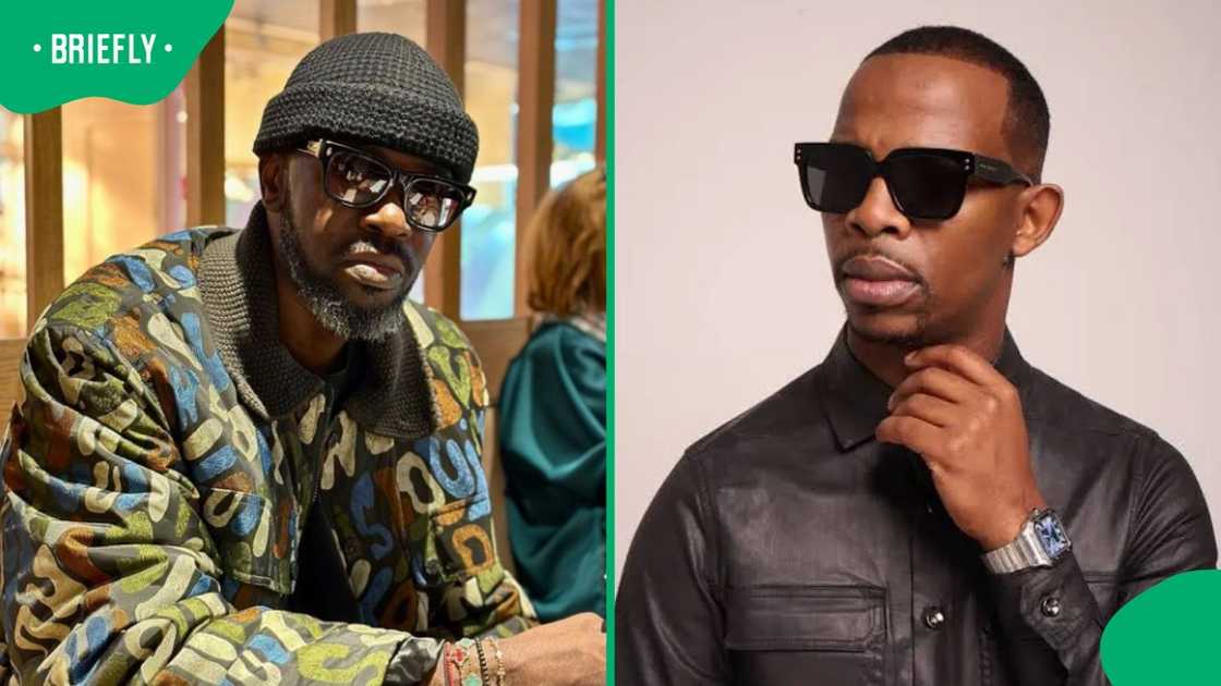 Zakes Bantwini andBlack Coffee have reunited after their falling out.