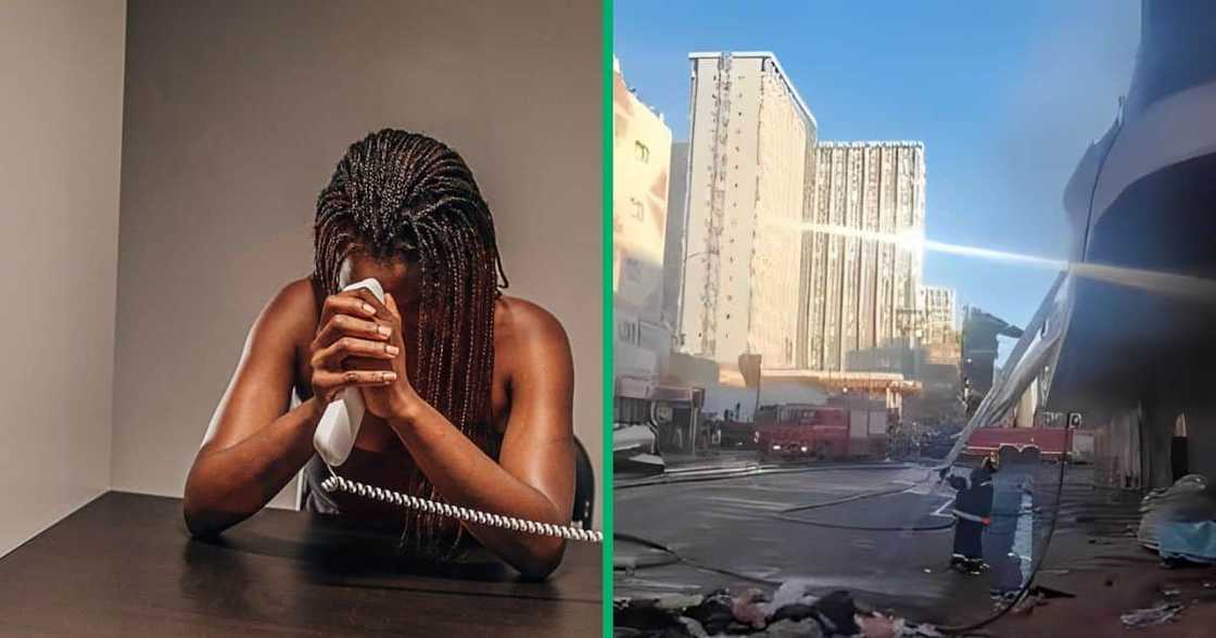 Joburg fire woman arrested Joburg fire woman arrested