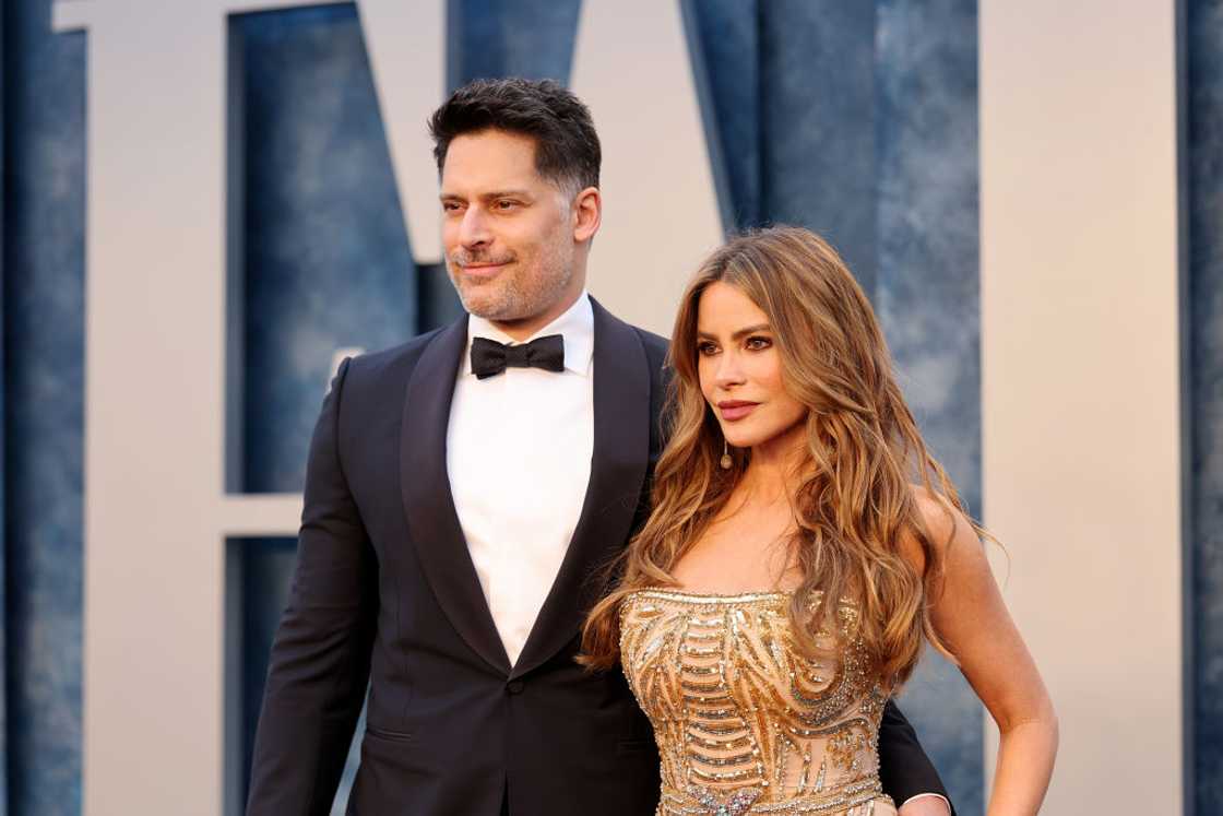 Sofía Vergara with her ex-husband Joe Manganiello at the Oscar Party