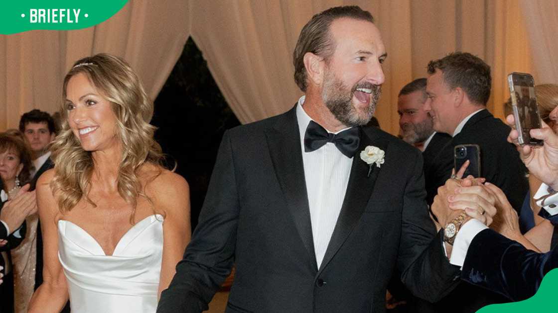 Josh Connor and Christine Baumgartner's wedding