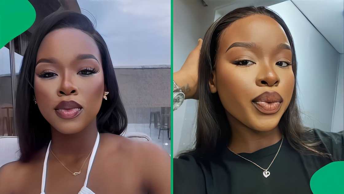 A TikTok video shows a young woman flexing PEP's budget-friendly home finds. A TikTok video shows a young woman flexing PEP's budget-friendly home finds.