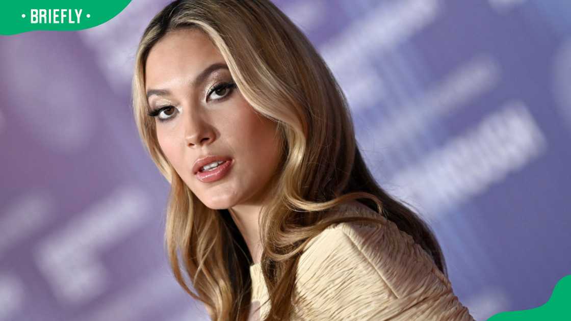 Eileen Gu during the 2024 Breakthrough Prize Ceremony at the Academy Museum of Motion Pictures Eileen Gu during the 2024 Breakthrough Prize Ceremony at the Academy Museum of Motion Pictures