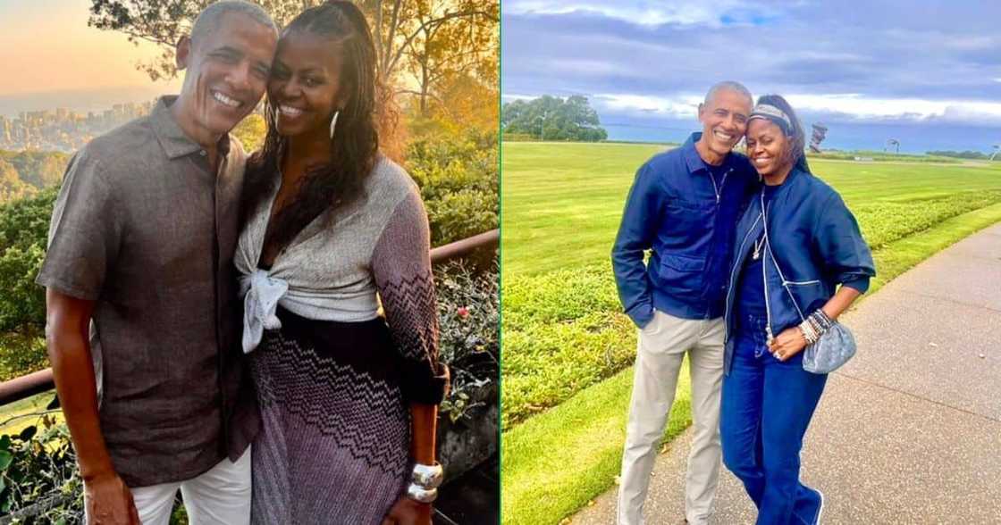 Barack Obama and Michelle Obama