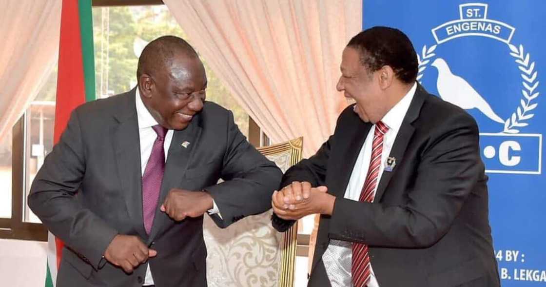 President Cyril Ramaphosa visits ZCC Moria President Cyril Ramaphosa visits ZCC Moria