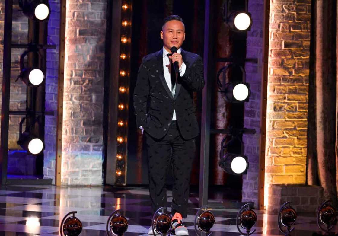 BD Wong at Winter Garden Theatre in New York City. BD Wong at Winter Garden Theatre in New York City.