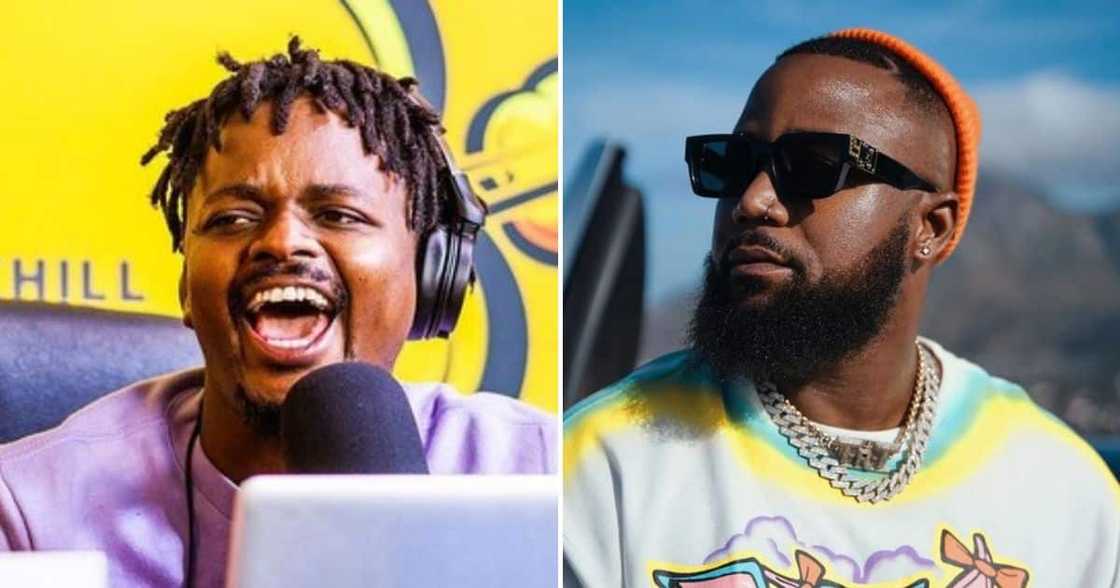 MacG roasted Cassper Nyovest in latest episode of 'podcast and Chill' MacG roasted Cassper Nyovest in latest episode of 'podcast and Chill'