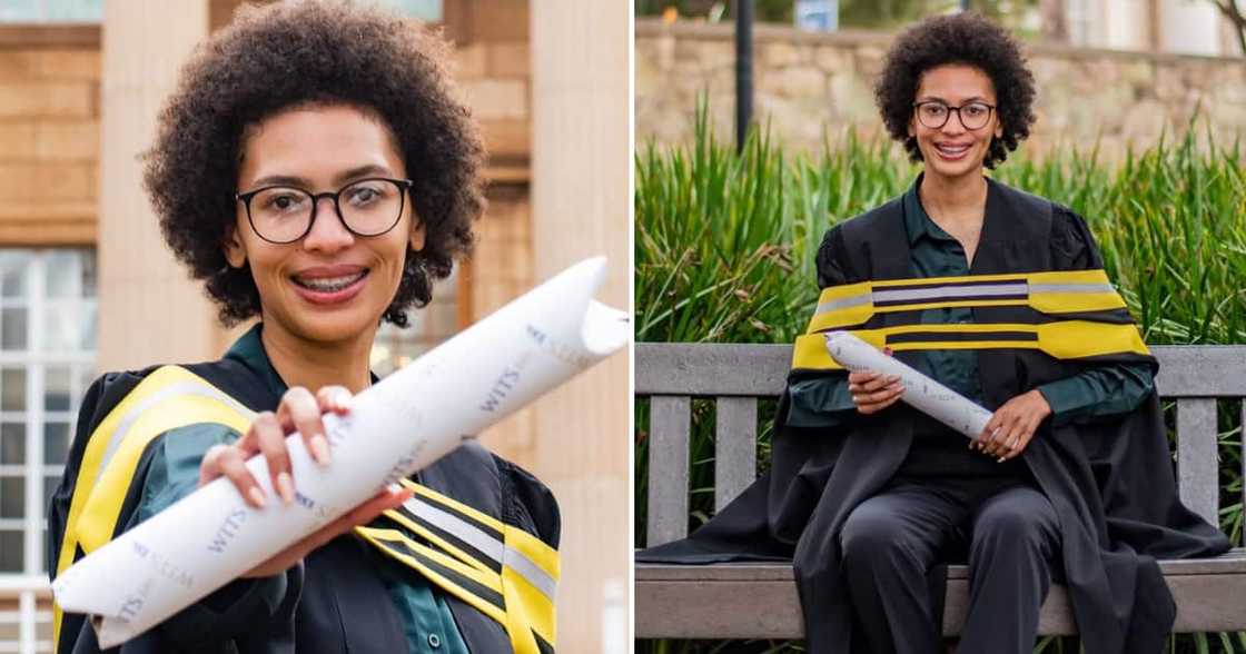 A Gauteng graduate is thrilled with her honours pass from Wits