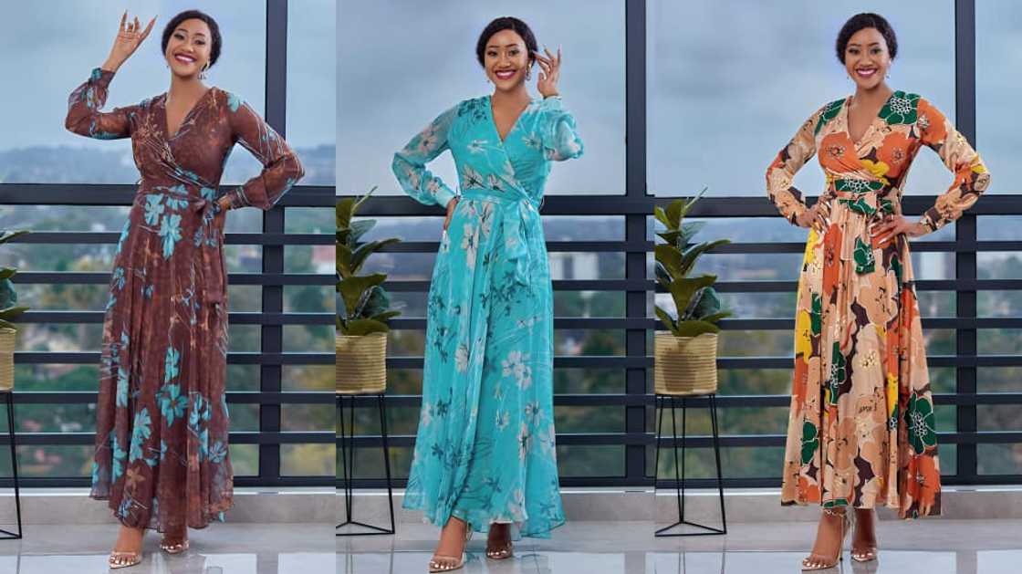 A-shape gown styles A-shape gown styles