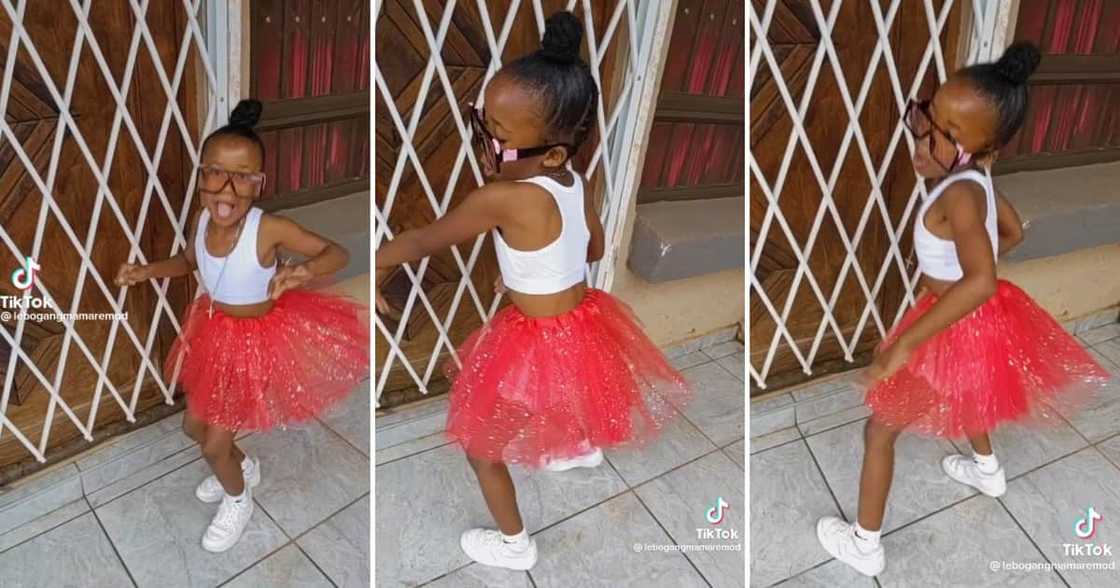 A Pretoria girl in an adorable tutu wowed SA with a Bacardi dance