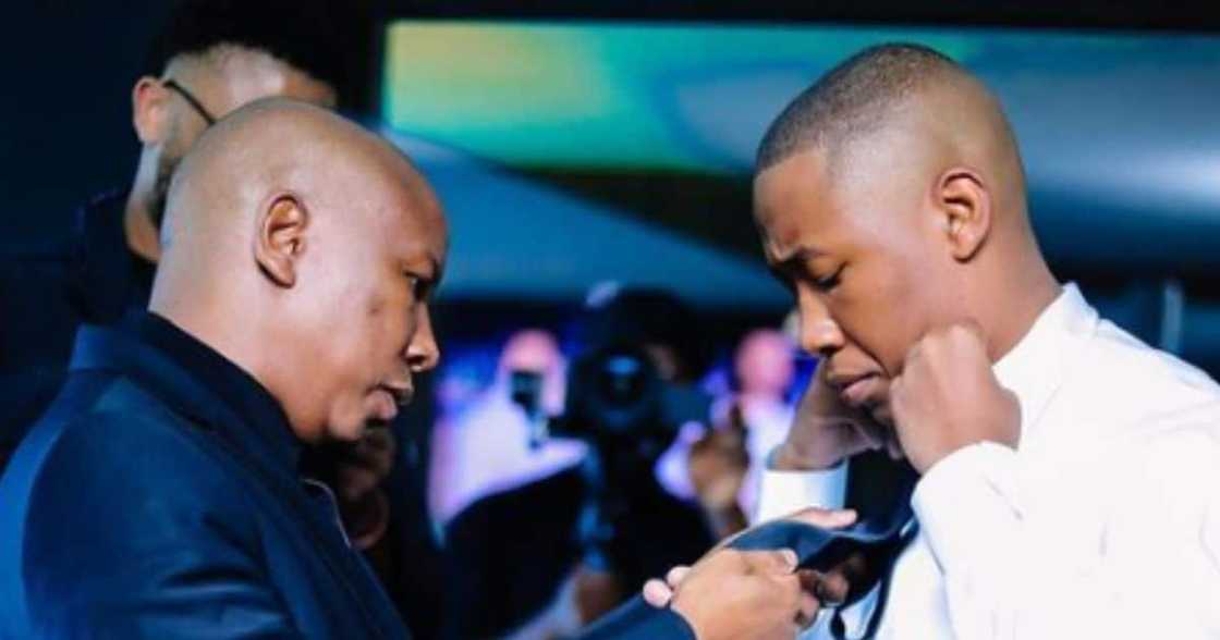 EFF leader Julius Malema posts about his son's Matric dance sparks online debate EFF leader Julius Malema posts about his son's Matric dance sparks online debate