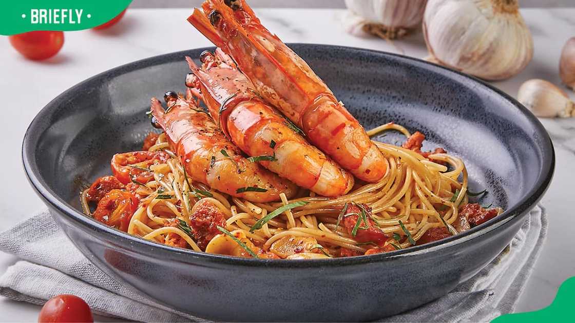 Prawn pasta Prawn pasta