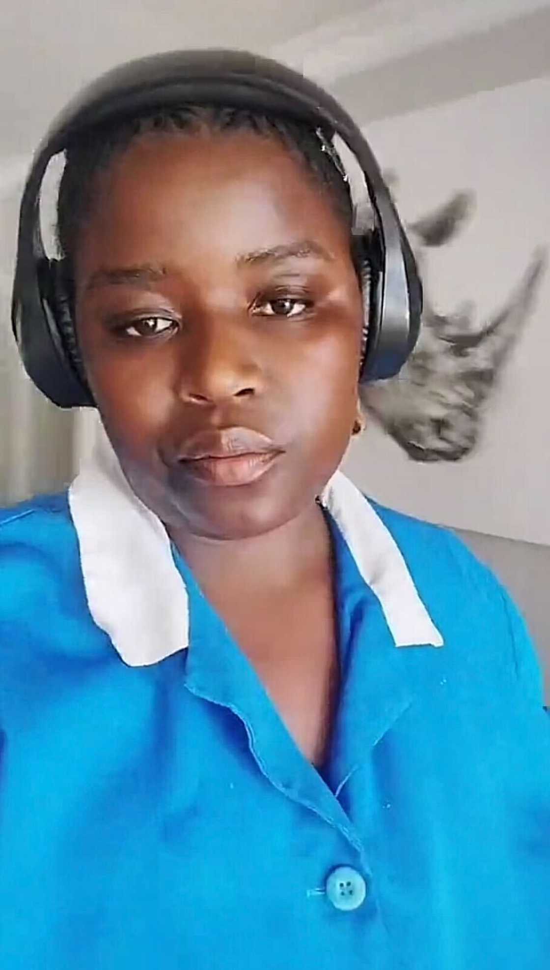 A housekeeper had South Africans in stitches with her hilarious skit of getting caught stealing at work, shared in a TikTok video. A housekeeper had South Africans in stitches with her hilarious skit of getting caught stealing at work, shared in a TikTok video.