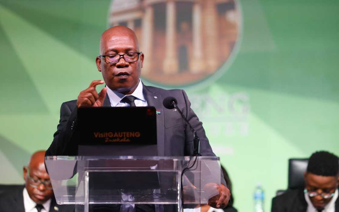 Gauteng Premier Panyaza Lesufi hired a forensic firm to probe the province's rental expenditure Gauteng Premier Panyaza Lesufi hired a forensic firm to probe the province's rental expenditure