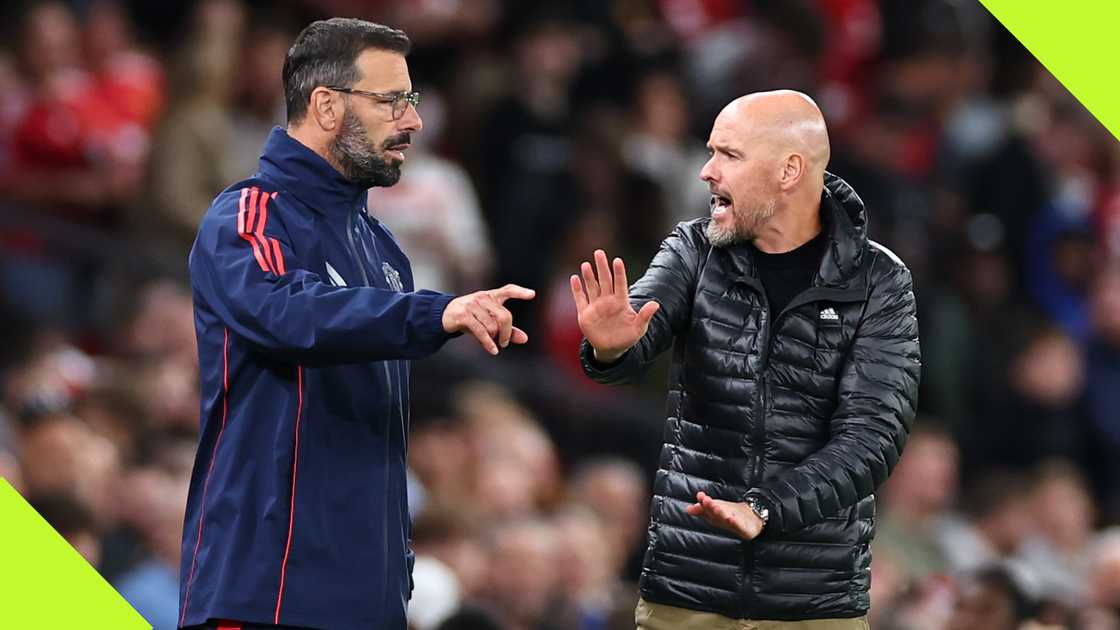 Erik ten Hag involved in 'heated argument' with Ruud van Nistelrooy during Aston Villa vs Man United Erik ten Hag involved in 'heated argument' with Ruud van Nistelrooy during Aston Villa vs Man United
