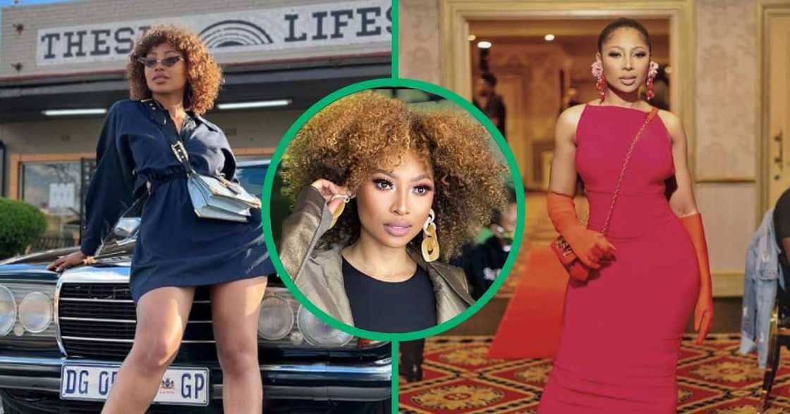 Enhle Mbali dazzles in Nigeria