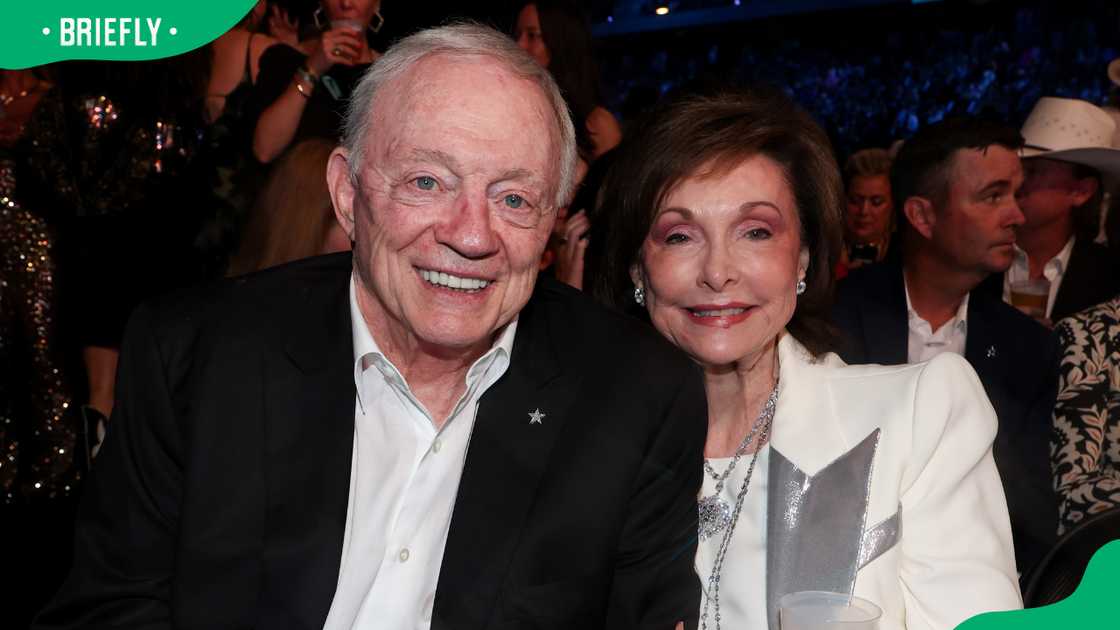 Jerry Jones and Eugenia Jones in Texas Jerry Jones and Eugenia Jones in Texas