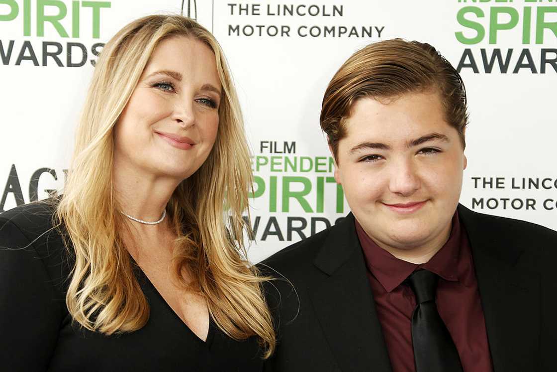 Marcy Wudarski and Michael Gandolfini Marcy Wudarski and Michael Gandolfini