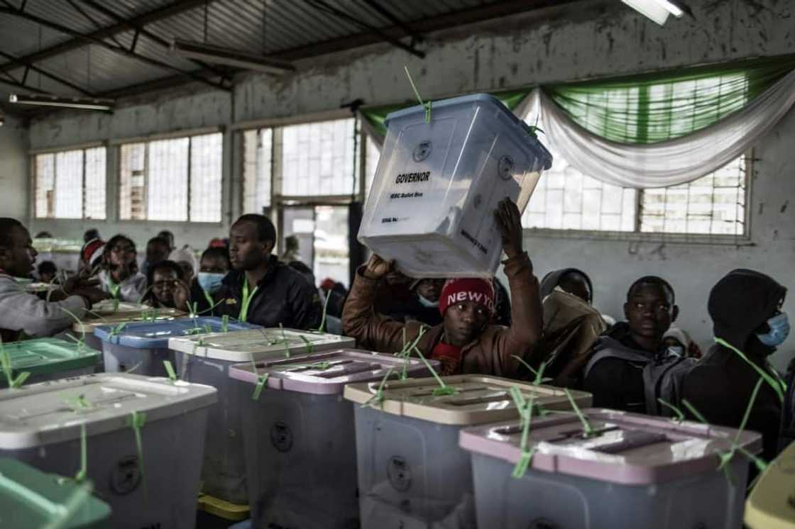 The election commission is under pressure to deliver a clean vote and release the results by August 16 The election commission is under pressure to deliver a clean vote and release the results by August 16