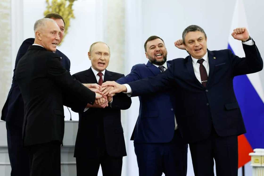 Kherson was the first major city to fall to Moscow's forces Kherson was the first major city to fall to Moscow's forces