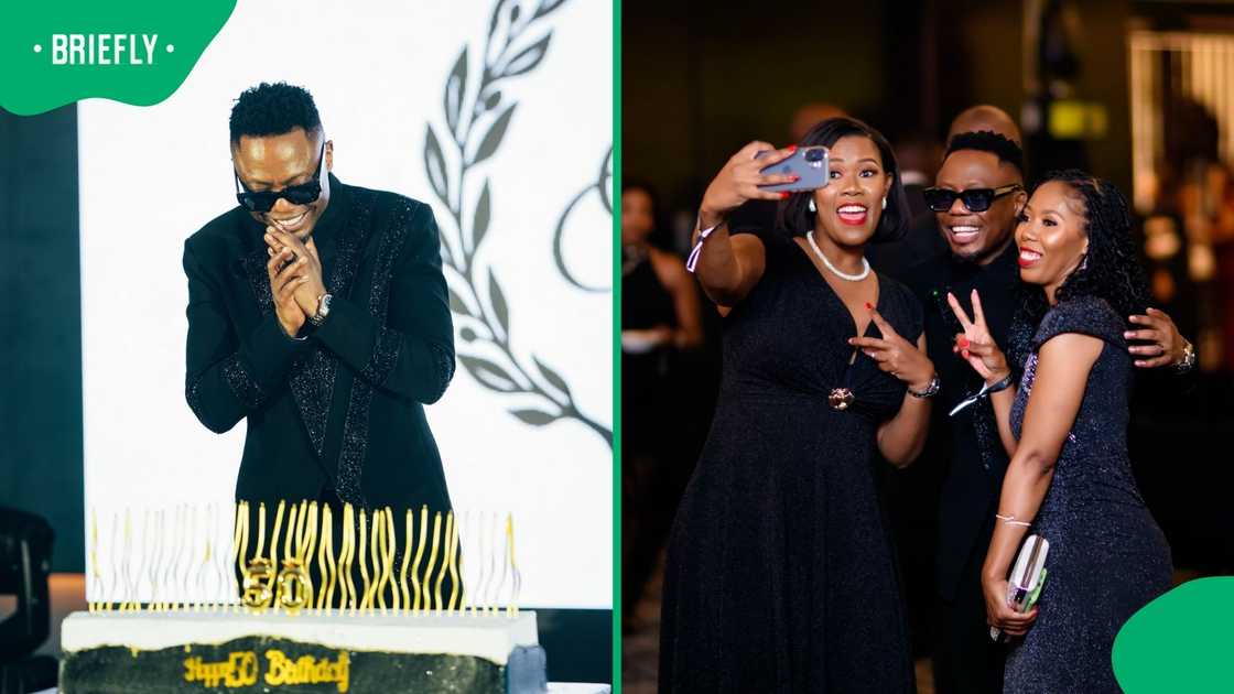The milestone celebration brought together friends, family and fellow entertainment stars