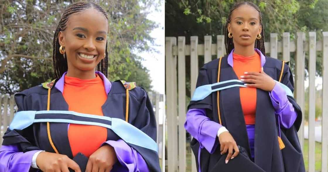 A University of Johannesburg student finally graduated after delays caused by Covid-19 A University of Johannesburg student finally graduated after delays caused by Covid-19