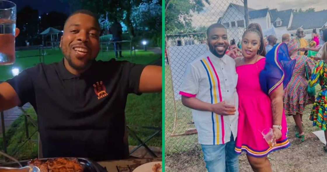 Woman spoils boyfriend on birthday Woman spoils boyfriend on birthday