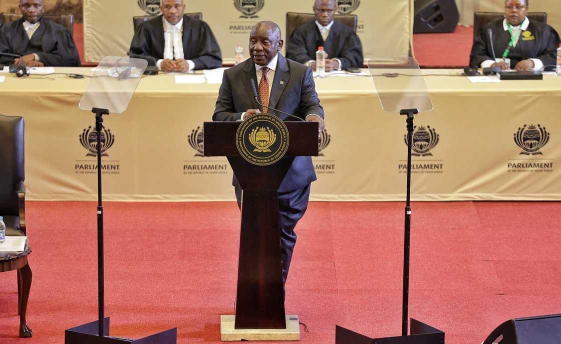 Cyril Ramaphosa announced that billions will be poured into the country's infrastructure Cyril Ramaphosa announced that billions will be poured into the country's infrastructure