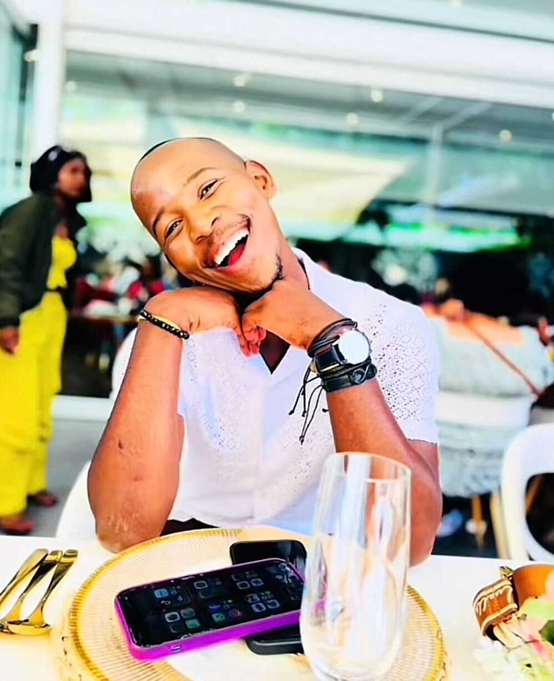 An educator showcased how he greets his pupils, which left SA talking. An educator showcased how he greets his pupils, which left SA talking.