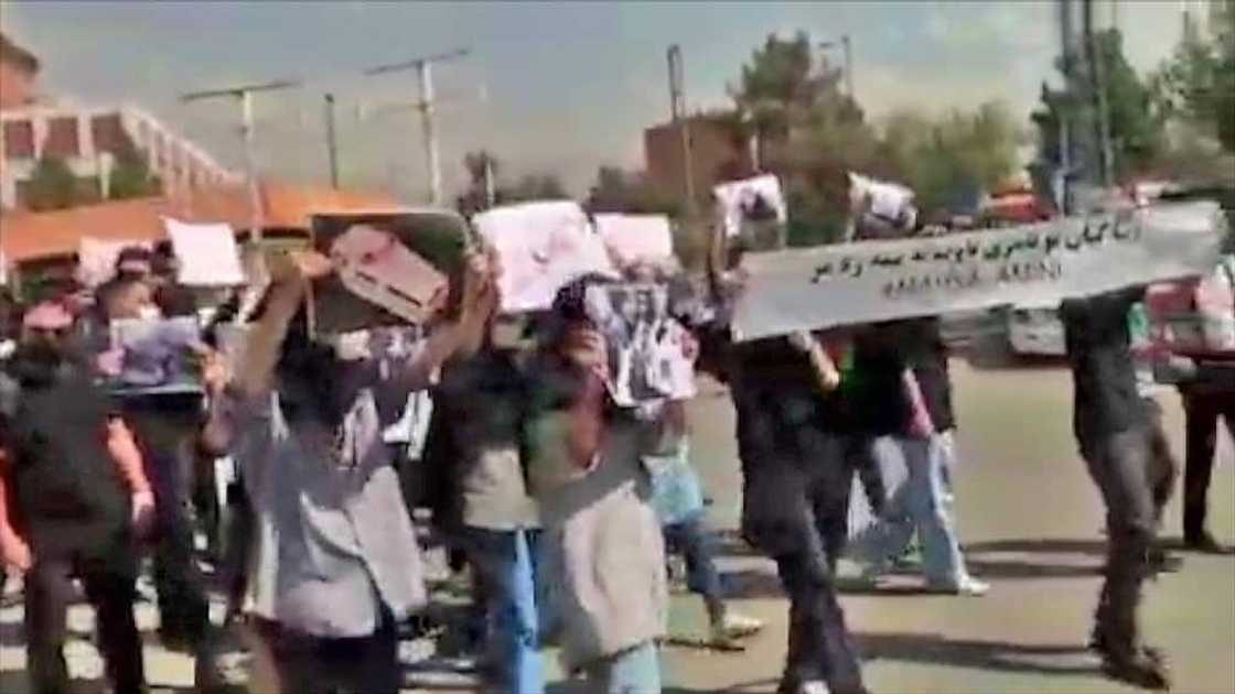 Demonstrations were held in the capital Tehran, including several of its universities