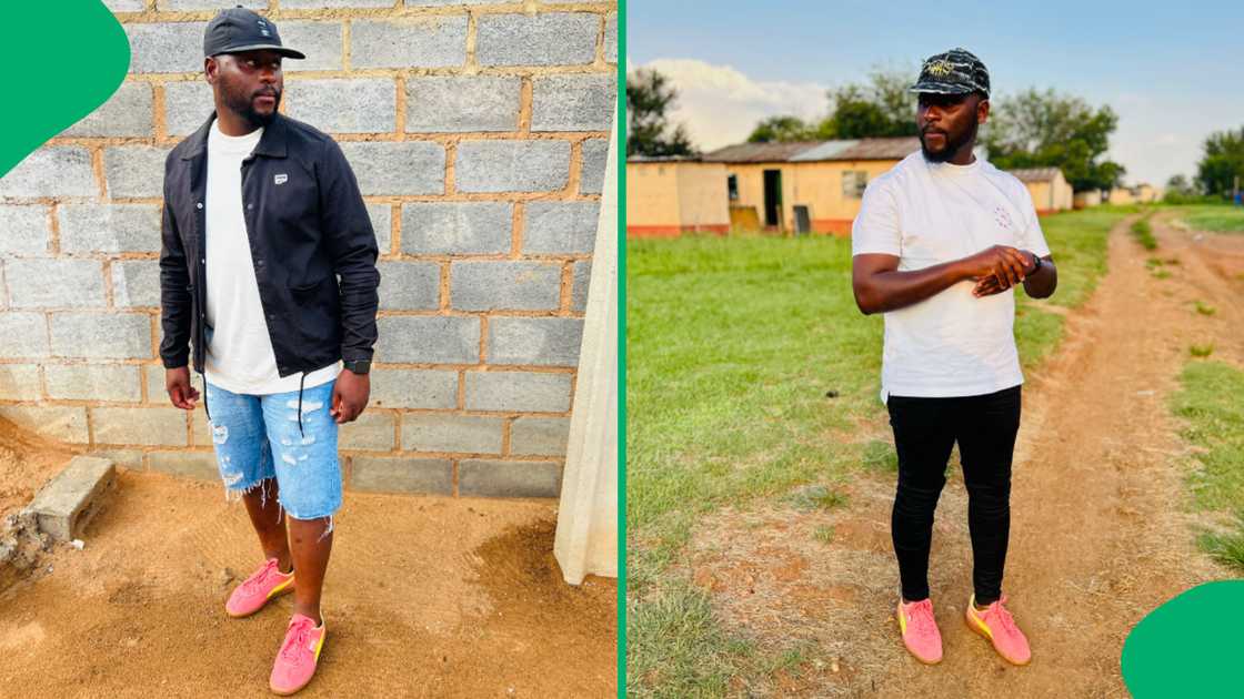 A petrol attendant showed off his humble beginnings and SA loved it. A petrol attendant showed off his humble beginnings and SA loved it.