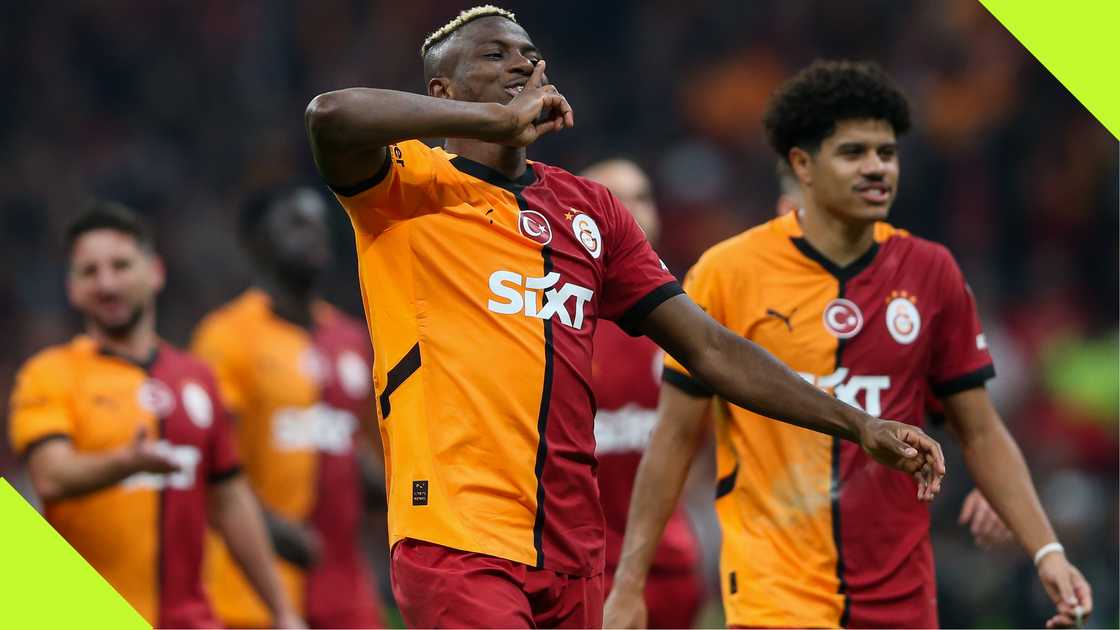 Victor Osimhen, Galatasaray, Besiktas, RAMS Park, Istanbul, Turkiye, Super, Lig.